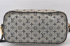 Auth Louis Vuitton Monogram Mini Juliet MM Shoulder Bag M92217 Blue Junk 5339K