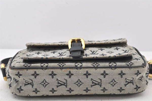 Auth Louis Vuitton Monogram Mini Juliet MM Shoulder Bag M92217 Blue Junk 5339K