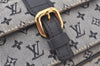 Auth Louis Vuitton Monogram Mini Juliet MM Shoulder Bag M92217 Blue Junk 5339K