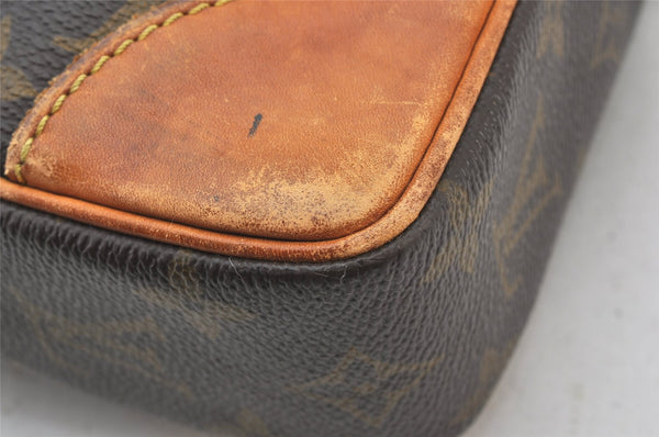 Authentic Louis Vuitton Monogram Porte Documents Voyage M53361 Briefcase 5341K