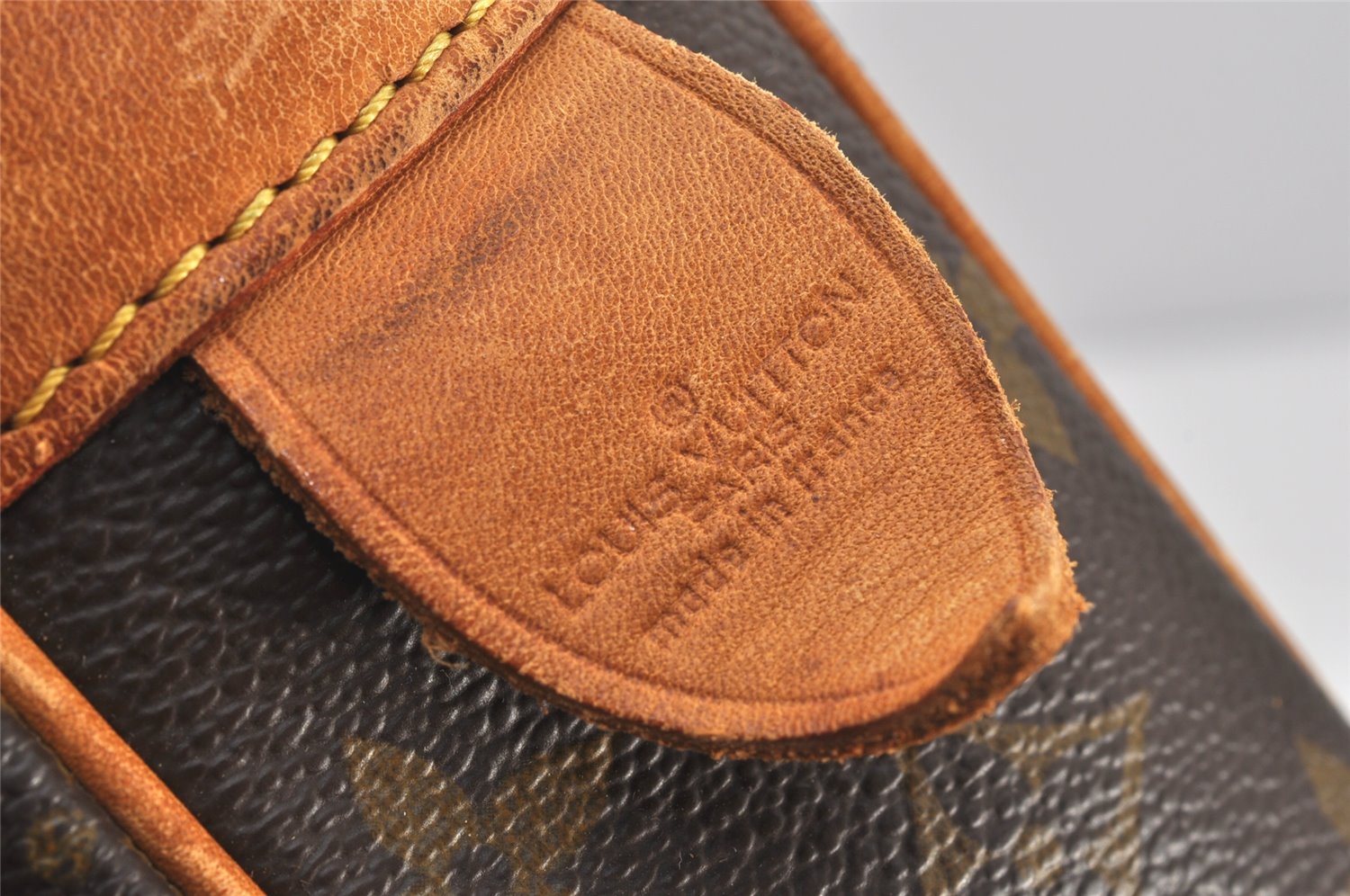 Authentic Louis Vuitton Monogram Porte Documents Voyage M53361 Briefcase 5341K