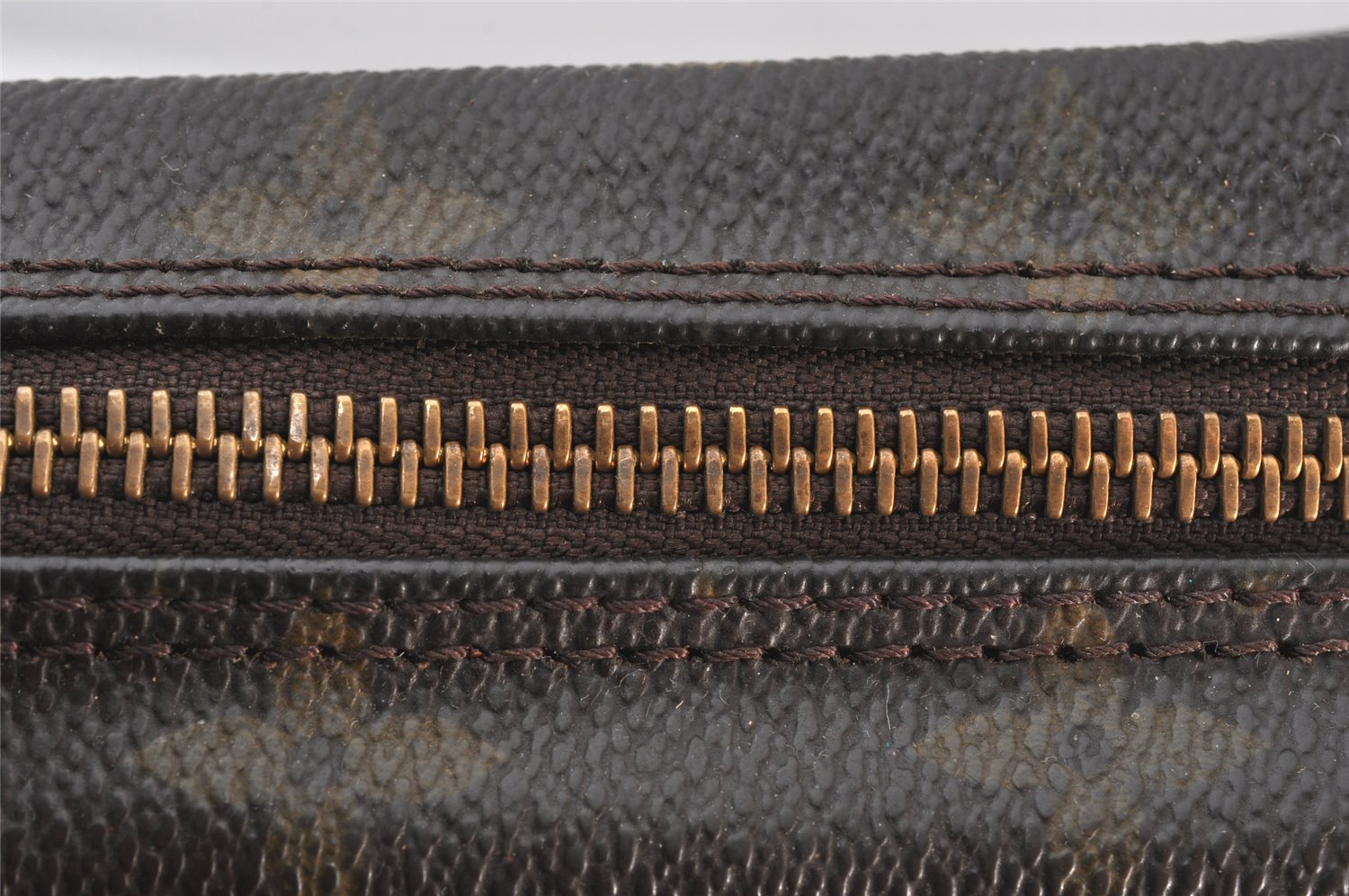 Authentic Louis Vuitton Monogram Porte Documents Voyage M53361 Briefcase 5341K