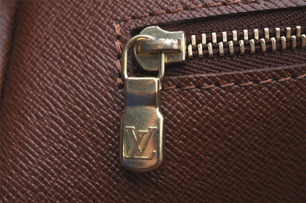Authentic Louis Vuitton Monogram Porte Documents Voyage M53361 Briefcase 5341K