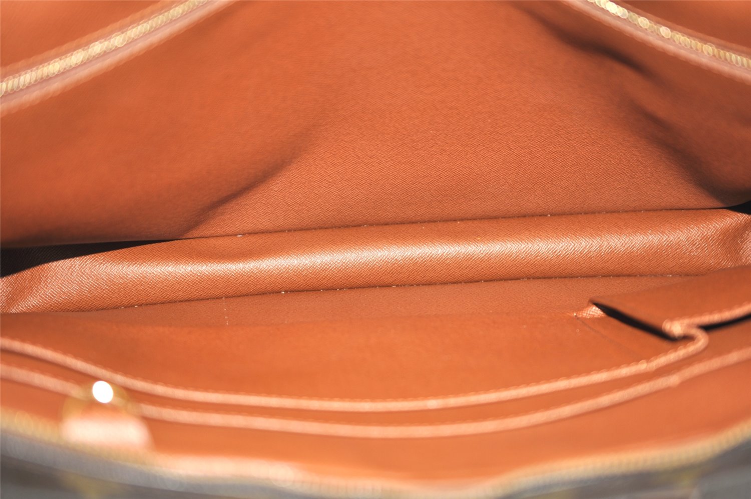 Authentic Louis Vuitton Monogram Porte Documents Voyage M53361 Briefcase 5341K