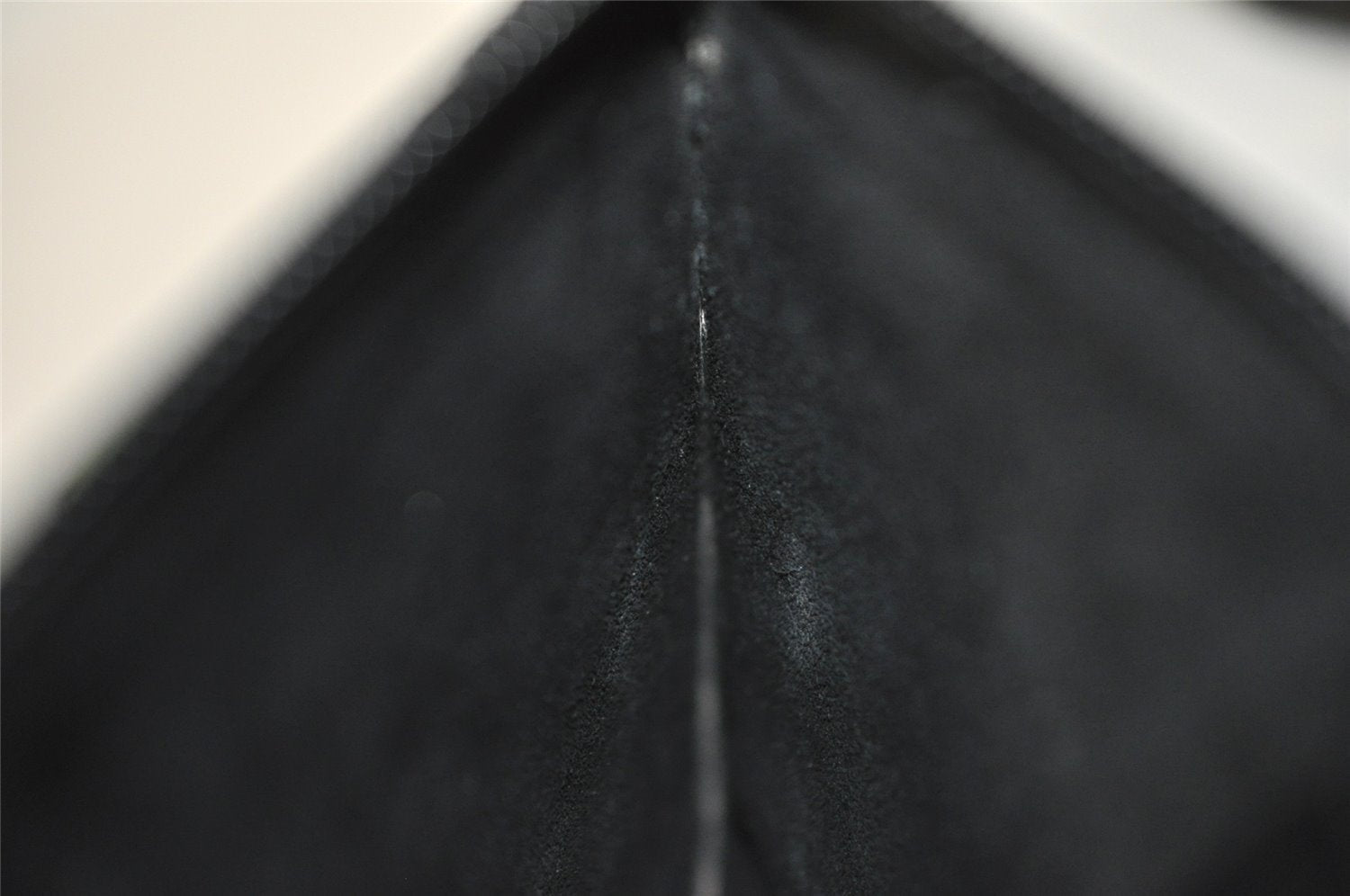 Authentic GUCCI Bamboo Vintage Shoulder Hand Bag Purse Leather Black 5342I