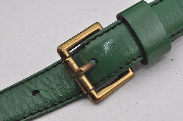 Auth Louis Vuitton Epi Saint Cloud GM Shoulder Cross Bag Green M52194 LV 5343J