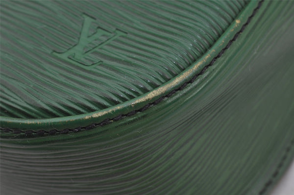 Auth Louis Vuitton Epi Saint Cloud GM Shoulder Cross Bag Green M52194 LV 5343J