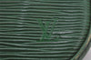 Auth Louis Vuitton Epi Saint Cloud GM Shoulder Cross Bag Green M52194 LV 5343J