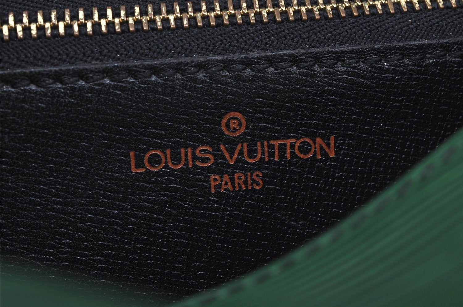 Auth Louis Vuitton Epi Saint Cloud GM Shoulder Cross Bag Green M52194 LV 5343J