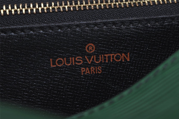 Auth Louis Vuitton Epi Saint Cloud GM Shoulder Cross Bag Green M52194 LV 5343J