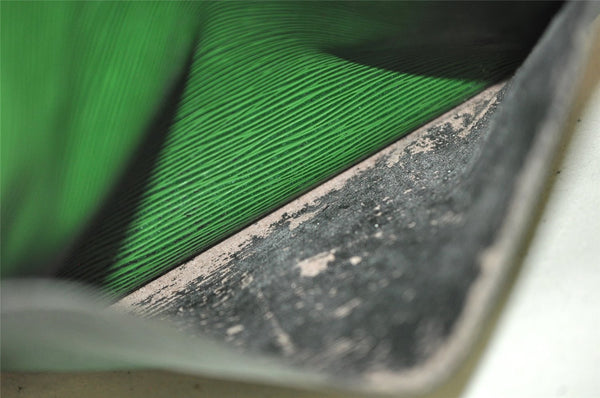 Auth Louis Vuitton Epi Saint Cloud GM Shoulder Cross Bag Green M52194 LV 5343J