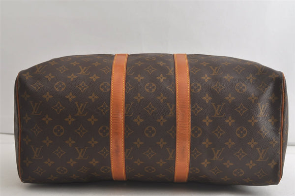 Authentic Louis Vuitton Monogram Keepall 45 Travel Boston Bag Old Model LV 5343K