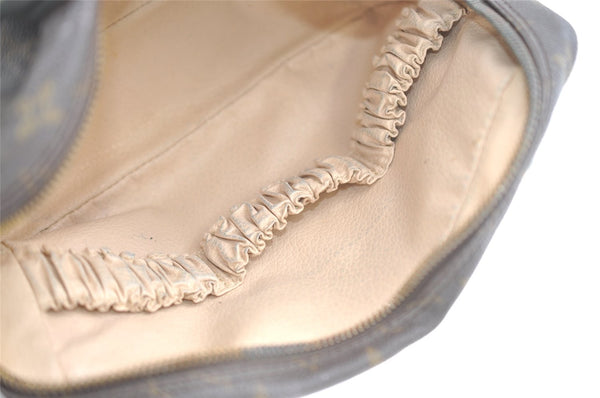 Auth Louis Vuitton Monogram Trousse Toilette 23 Clutch Bag M47524 Junk 5344I