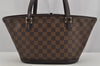 Authentic Louis Vuitton Damier Manosque PM Shoulder Tote Bag N51121 LV 5345J