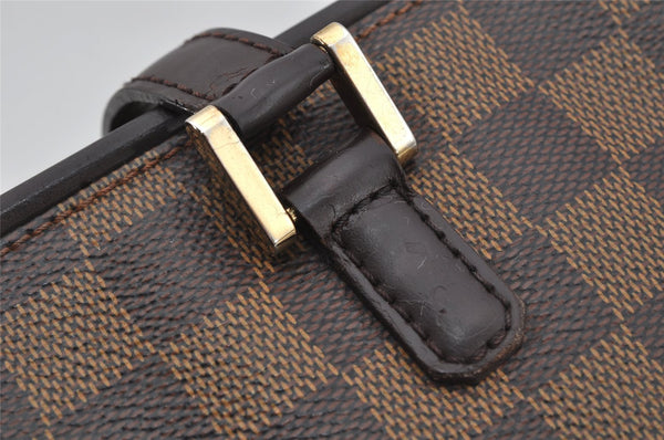 Authentic Louis Vuitton Damier Manosque PM Shoulder Tote Bag N51121 LV 5345J