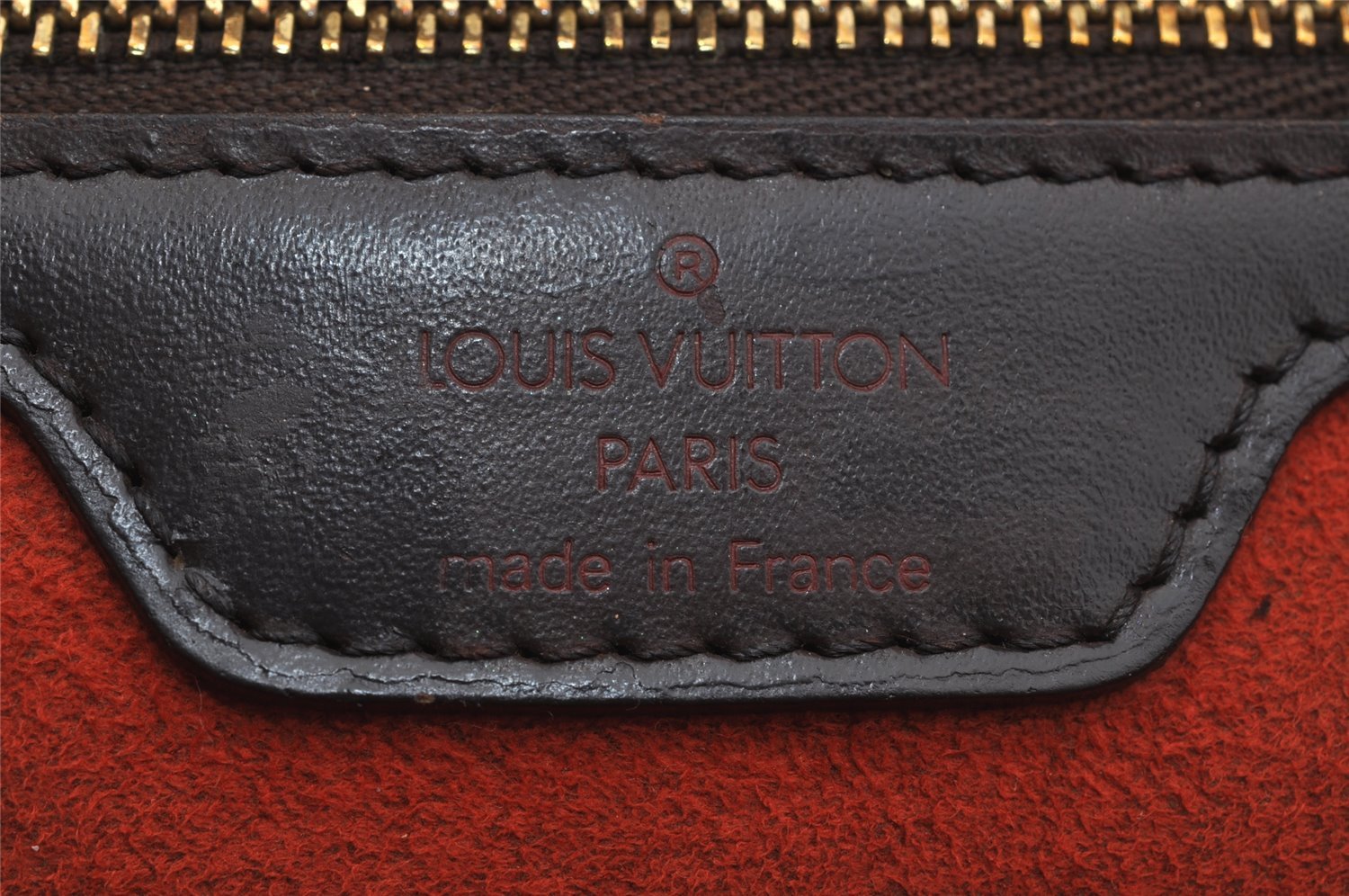 Authentic Louis Vuitton Damier Manosque PM Shoulder Tote Bag N51121 LV 5345J