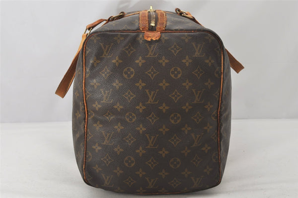 Authentic Louis Vuitton Monogram Sac Souple55 Hand Boston Bag M41622 LV 5345K