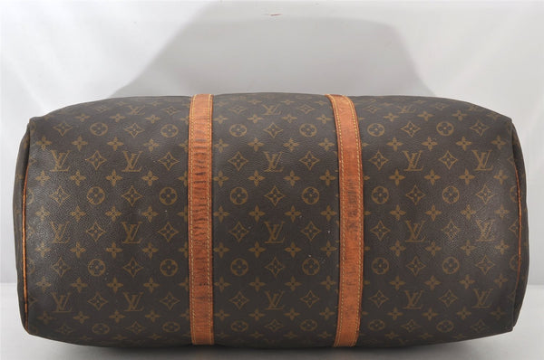 Authentic Louis Vuitton Monogram Sac Souple55 Hand Boston Bag M41622 LV 5345K