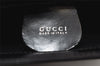Authentic GUCCI Vintage Horsebit Shoulder Bag Purse Leather Black 5346I