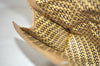 Authentic GUCCI Web Sherry Line Clutch Hand Bag Purse Suede Leather Brown 5347I