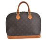 Authentic Louis Vuitton Monogram Alma Hand Bag Purse M51130 LV 5349K