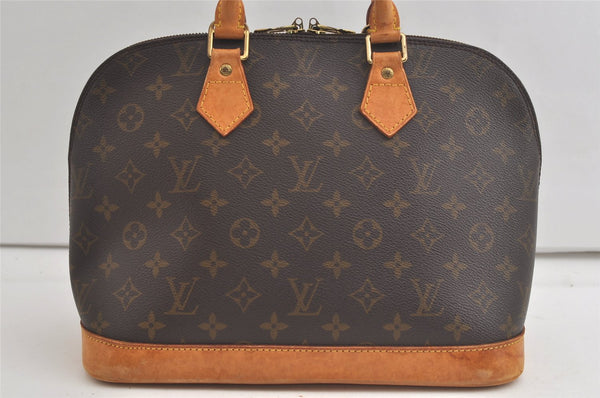 Authentic Louis Vuitton Monogram Alma Hand Bag Purse M51130 LV 5349K