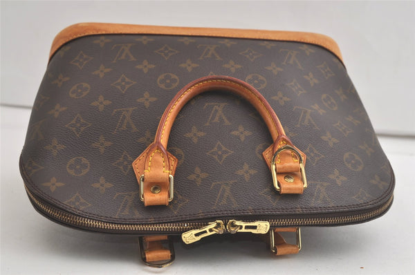 Authentic Louis Vuitton Monogram Alma Hand Bag Purse M51130 LV 5349K