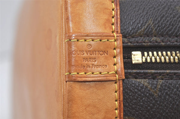 Authentic Louis Vuitton Monogram Alma Hand Bag Purse M51130 LV 5349K