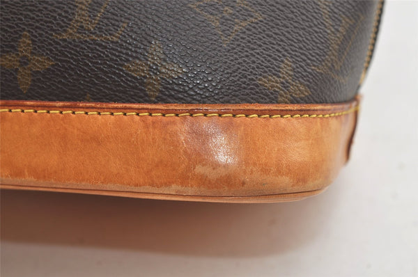Authentic Louis Vuitton Monogram Alma Hand Bag Purse M51130 LV 5349K
