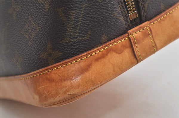 Authentic Louis Vuitton Monogram Alma Hand Bag Purse M51130 LV 5349K