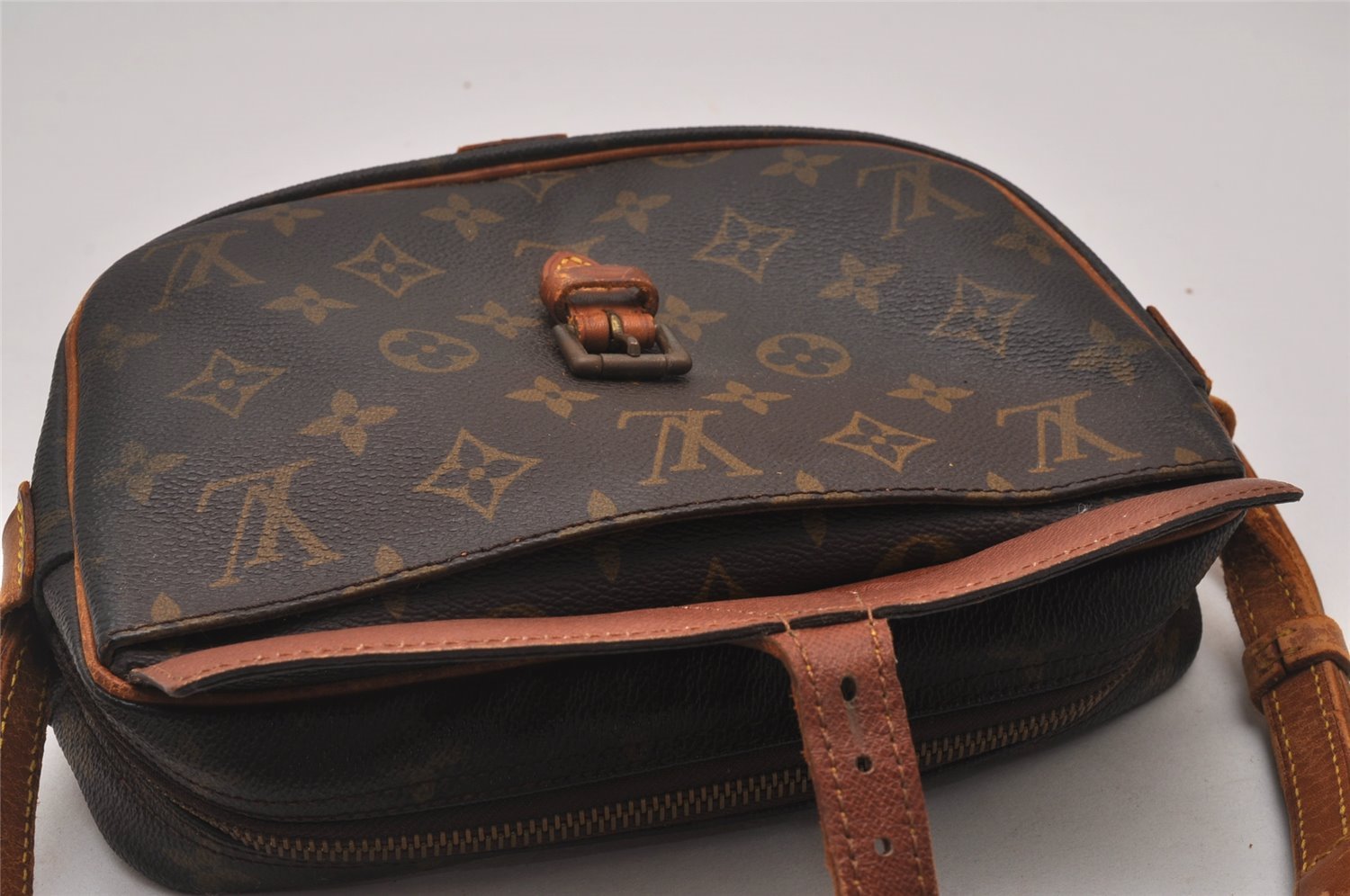 Authentic Louis Vuitton Monogram Jeune Fille PM M51227 Shoulder Cross Bag 5350I