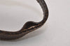Authentic GUCCI Web Sherry Line Shoulder Bag GG PVC Leather Brown Junk 5350J