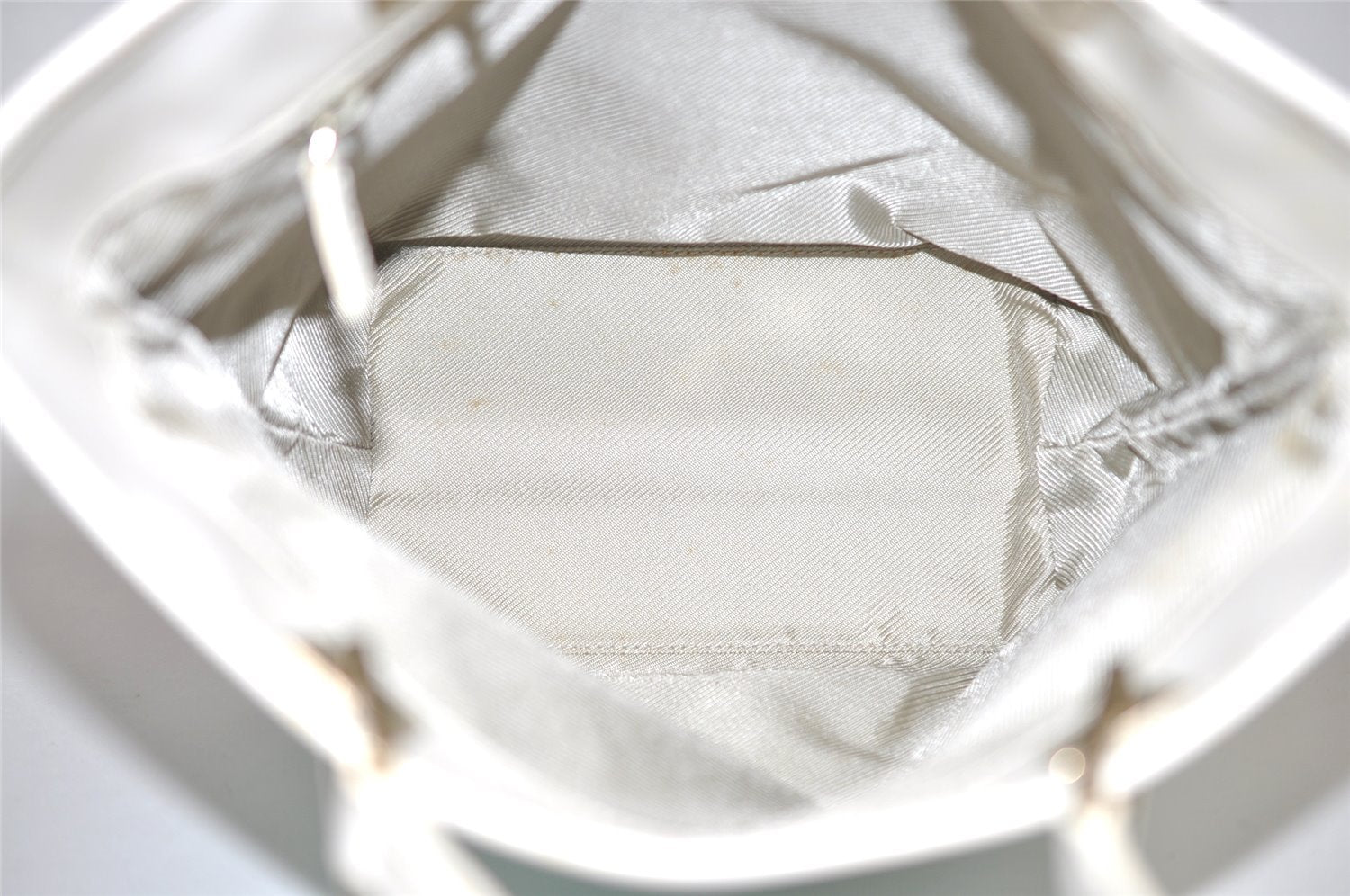 Authentic GUCCI Shoulder Tote Bag GG Canvas Leather 0021099 Light Blue 5352I