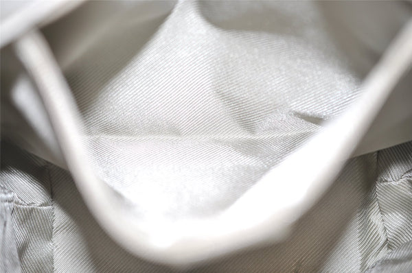 Authentic GUCCI Shoulder Tote Bag GG Canvas Leather 0021099 Light Blue 5352I