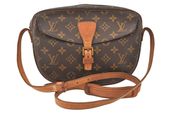 Auth Louis Vuitton Monogram Jeune Fille MM M51226 Shoulder Cross Bag Junk 5353K