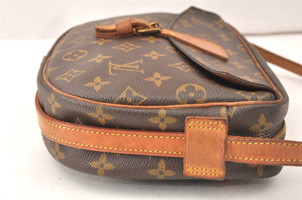 Auth Louis Vuitton Monogram Jeune Fille MM M51226 Shoulder Cross Bag Junk 5353K