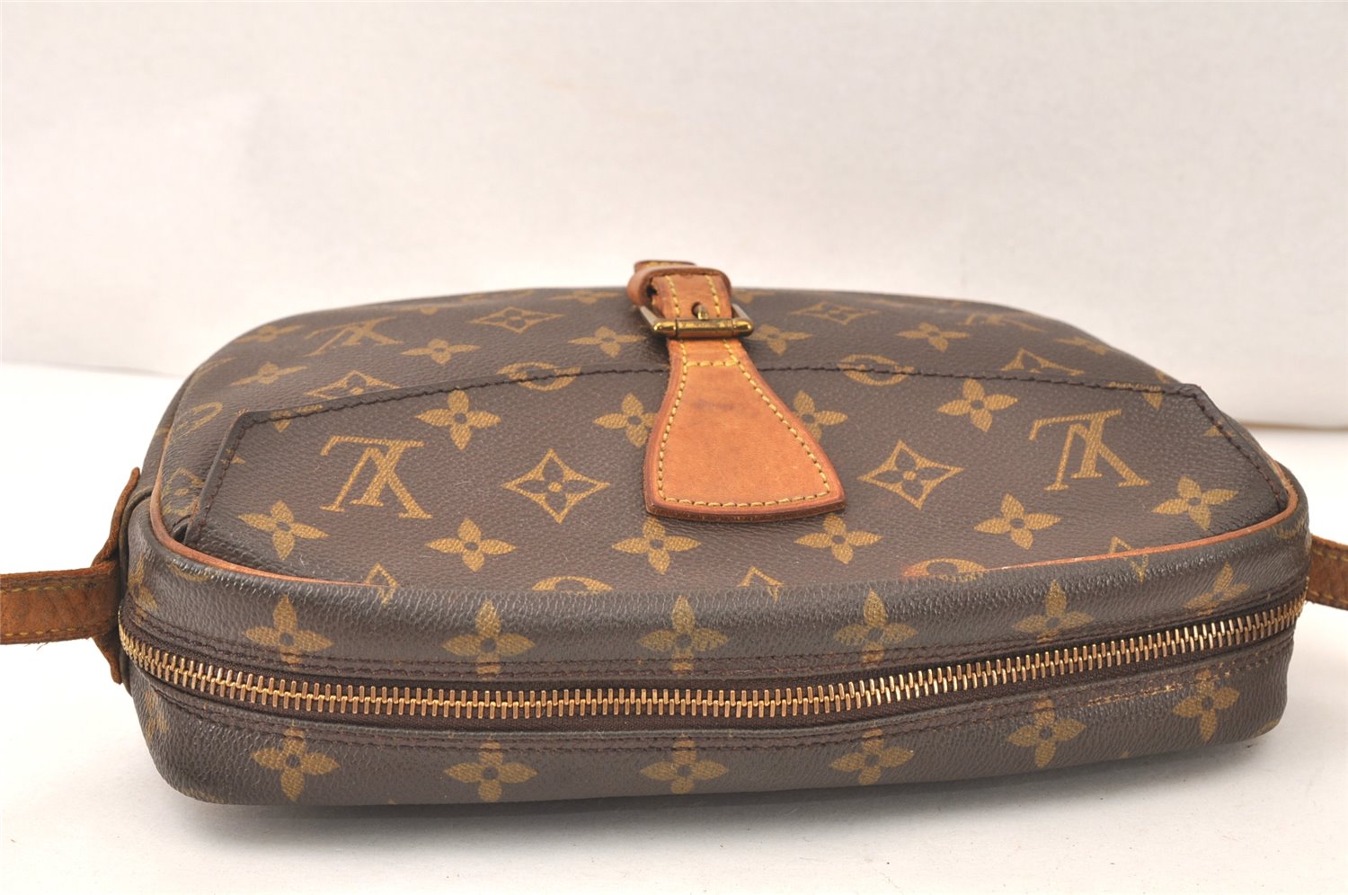 Auth Louis Vuitton Monogram Jeune Fille MM M51226 Shoulder Cross Bag Junk 5353K