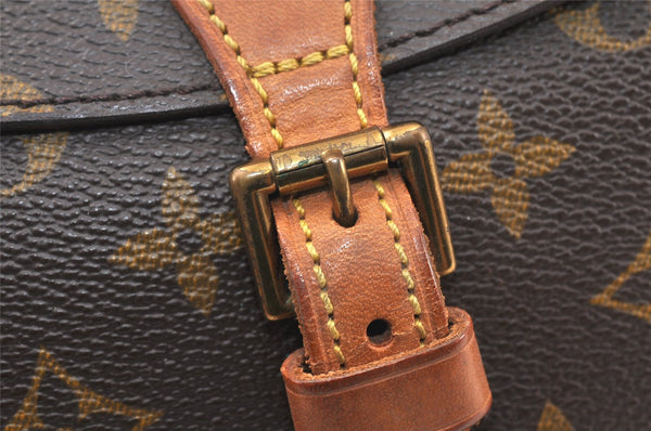 Auth Louis Vuitton Monogram Jeune Fille MM M51226 Shoulder Cross Bag Junk 5353K