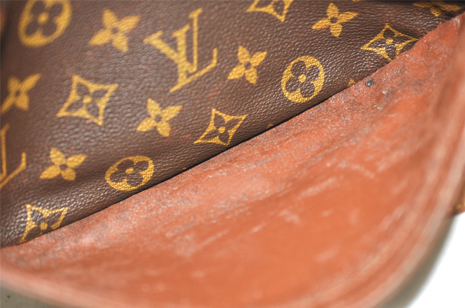 Auth Louis Vuitton Monogram Jeune Fille MM M51226 Shoulder Cross Bag Junk 5353K