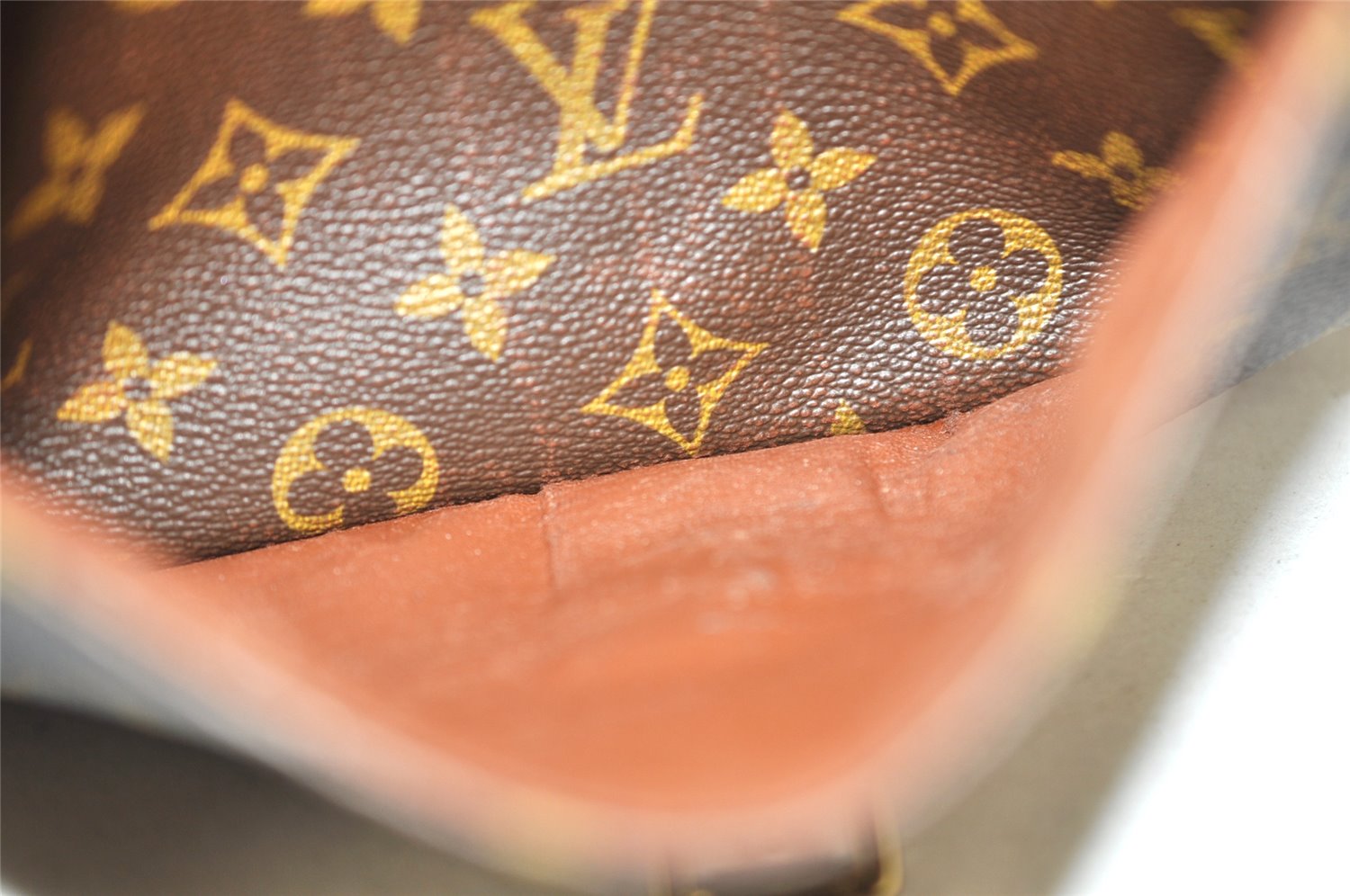 Auth Louis Vuitton Monogram Jeune Fille MM M51226 Shoulder Cross Bag Junk 5353K