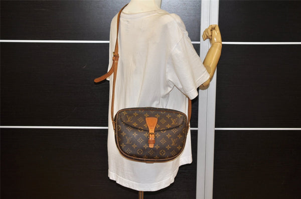 Auth Louis Vuitton Monogram Jeune Fille MM M51226 Shoulder Cross Bag Junk 5353K