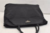 Authentic PRADA Vintage Nylon Tessuto Hand Bag Black Junk 5354J
