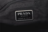 Authentic PRADA Vintage Nylon Tessuto Hand Bag Black Junk 5354J