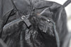 Authentic PRADA Vintage Nylon Tessuto Hand Bag Black Junk 5354J