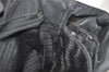 Authentic PRADA Vintage Nylon Tessuto Hand Bag Black Junk 5354J