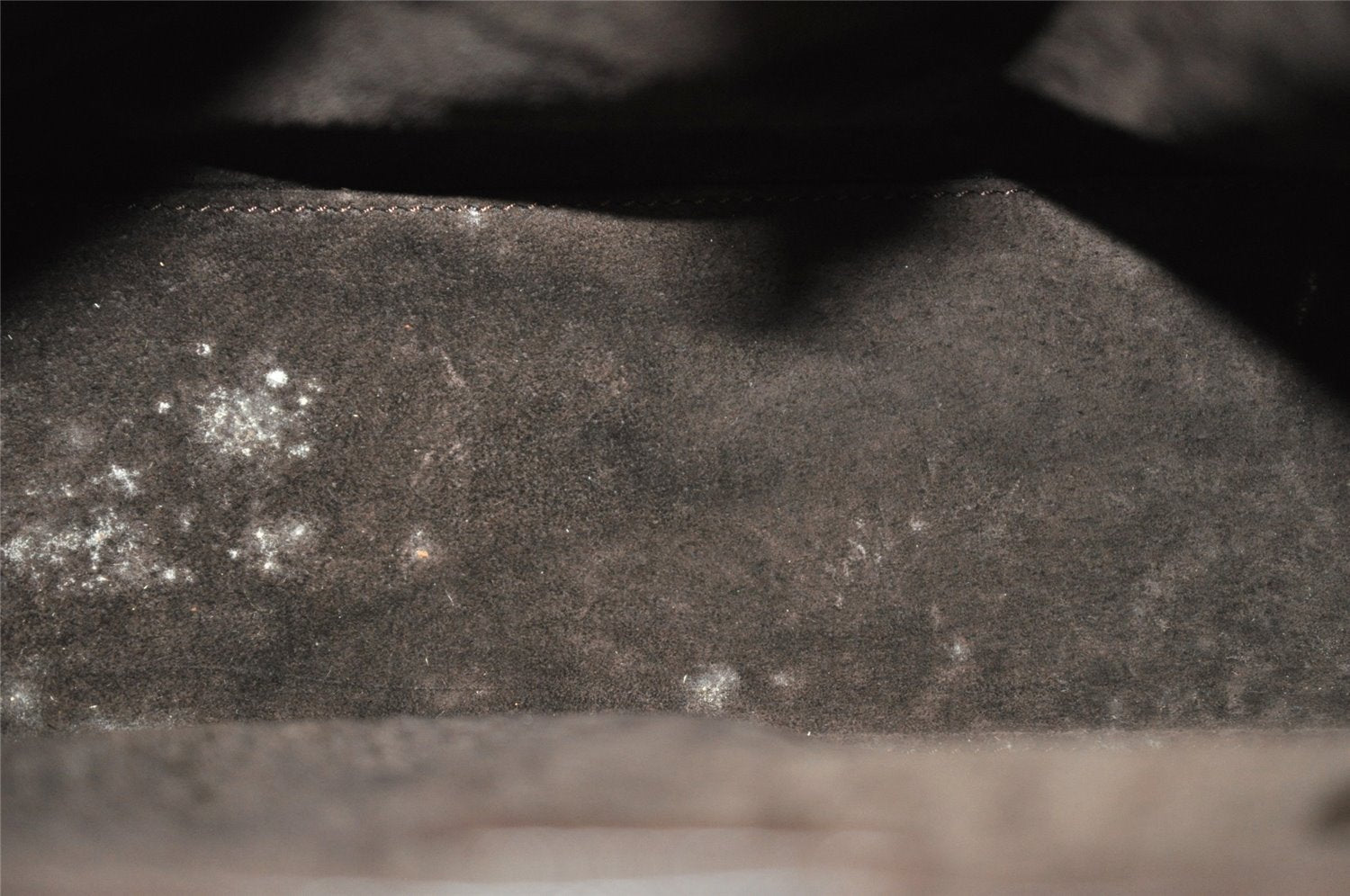 Authentic GUCCI Bamboo Vintage Hand Bag Purse Leather Brown 5355I