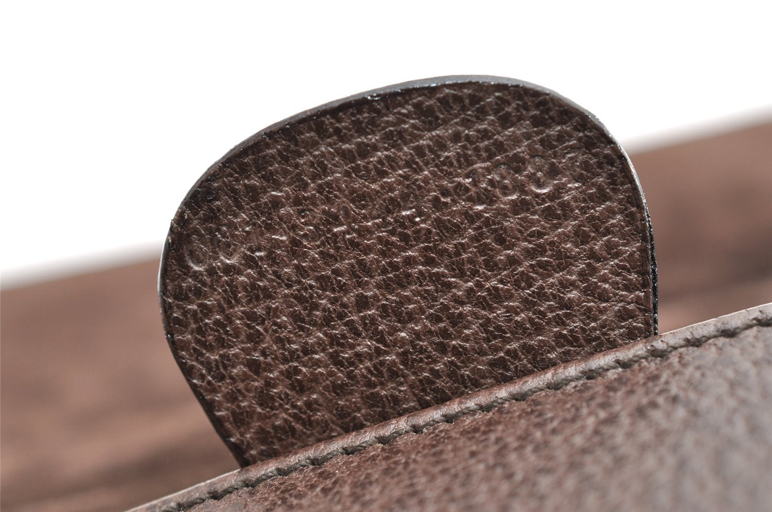 Authentic GUCCI Bamboo Vintage Hand Bag Purse Leather Brown 5355I