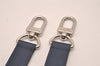 Authentic Louis Vuitton Leather Shoulder Strap Navy Blue 44.9-54.3" LV 5356J