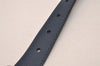 Authentic Louis Vuitton Leather Shoulder Strap Navy Blue 44.9-54.3" LV 5356J