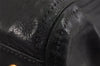 Authentic PRADA Vintage Leather Nappa 2Way Shoulder Tote Bag Black 5357J